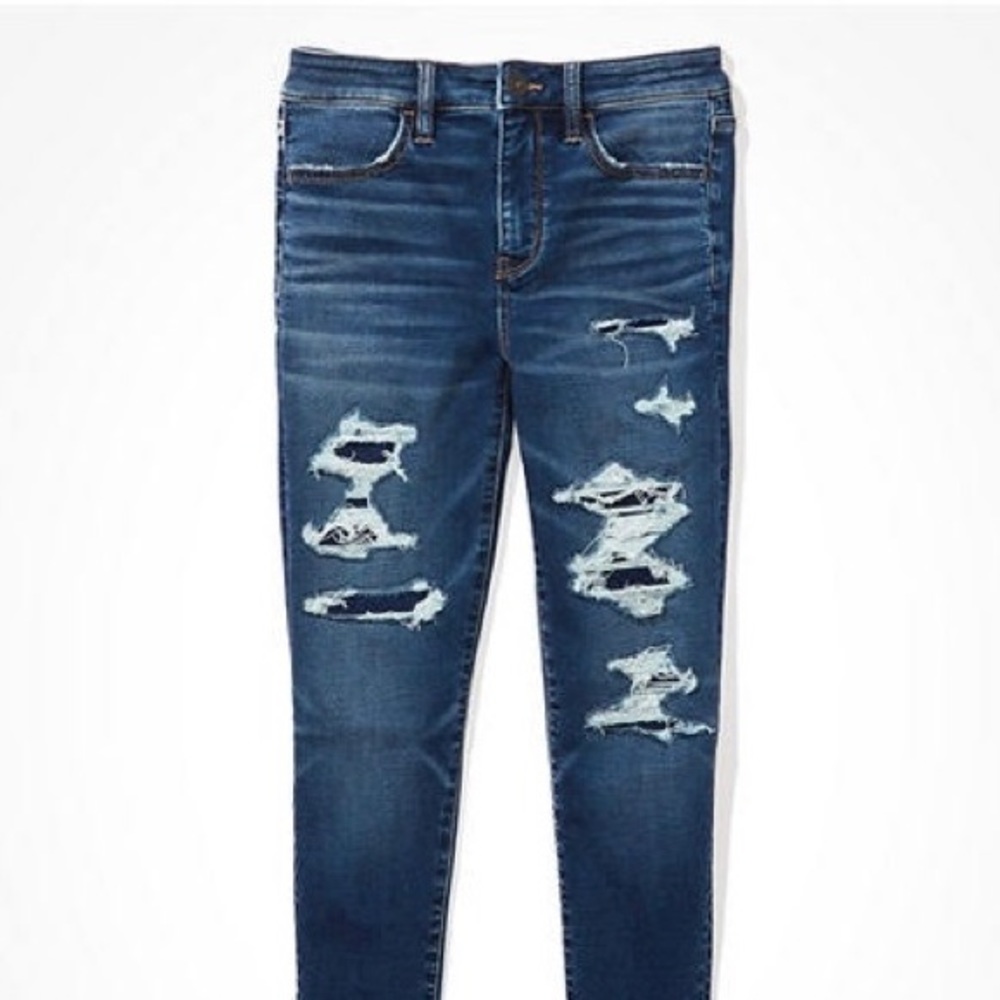 Navy blue women’s jeans